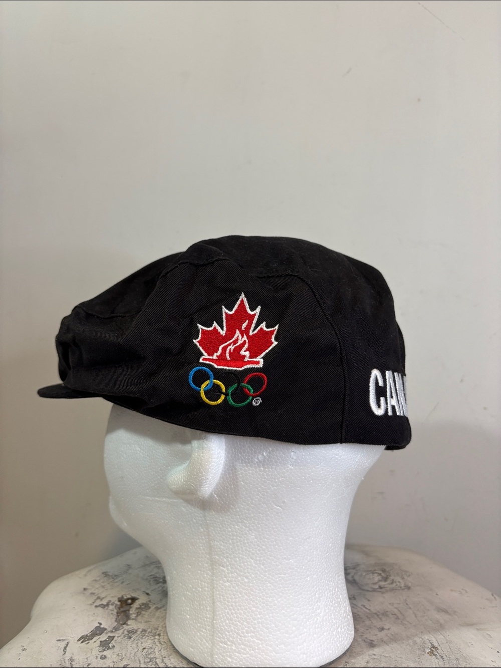 NWT Deadstock Vintage Team Canada Newsboy Snap Cap ‘98 Nagano Winter Olympics